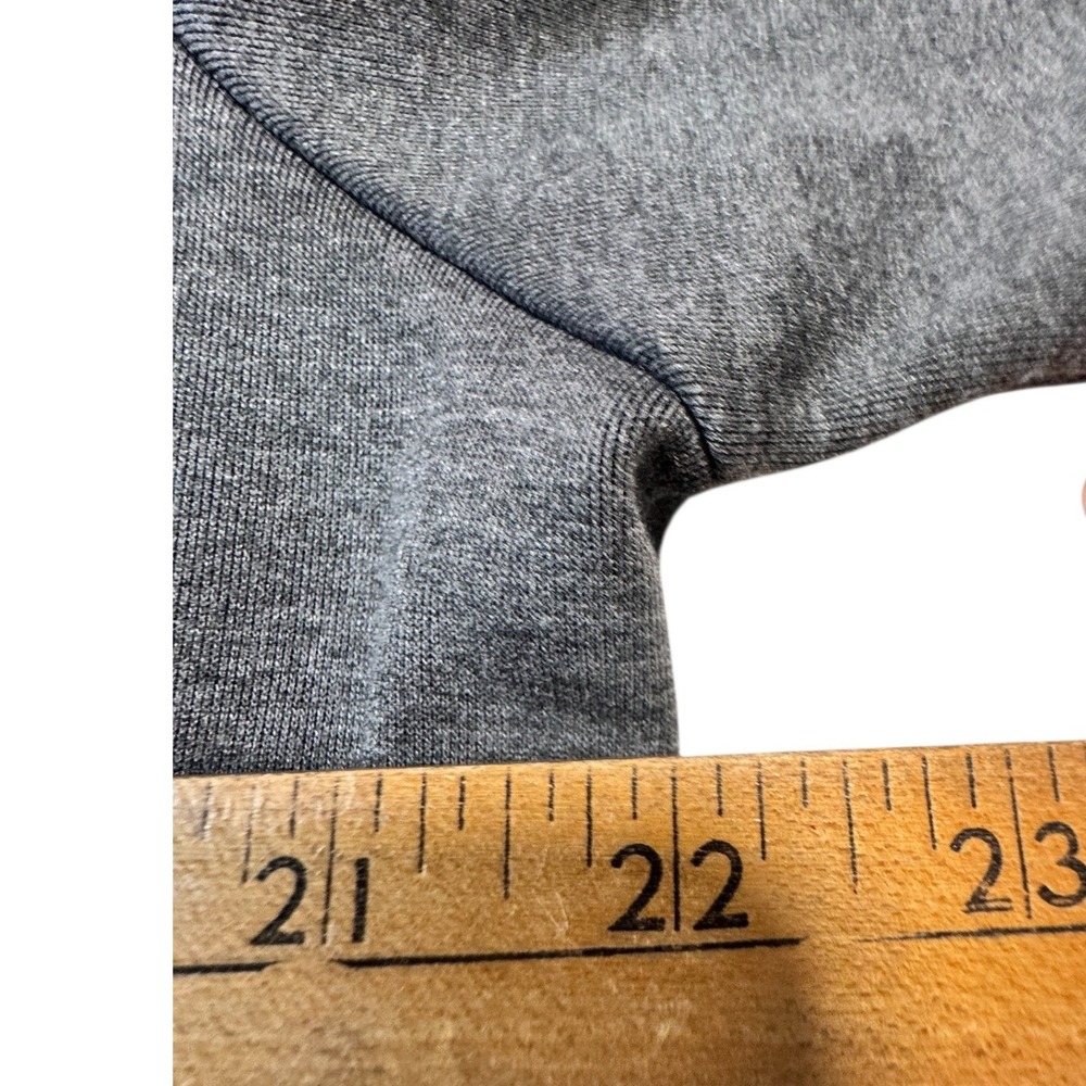 ZARA Men Grey Full Zip Track Jacket Athletic Casual Large travel basic gym - Picture 5 of 6